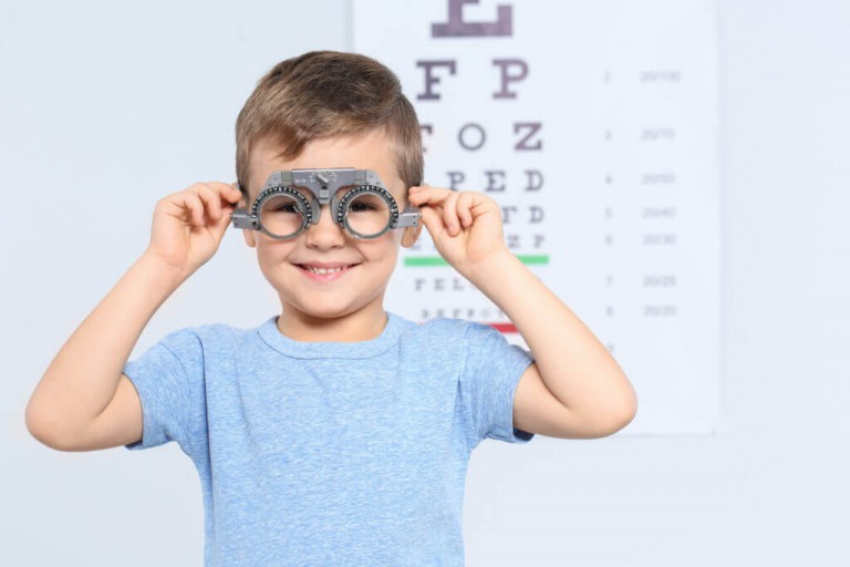child's eyesight