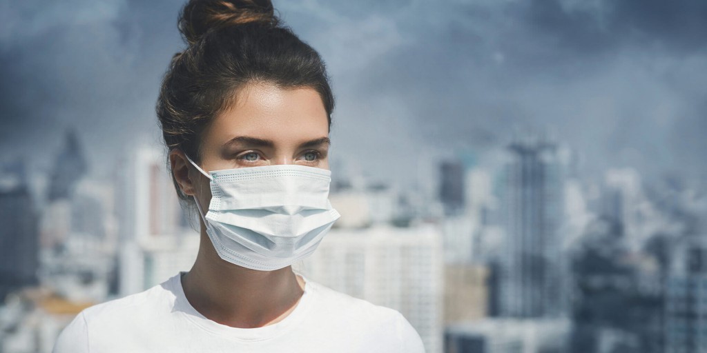 polluted air